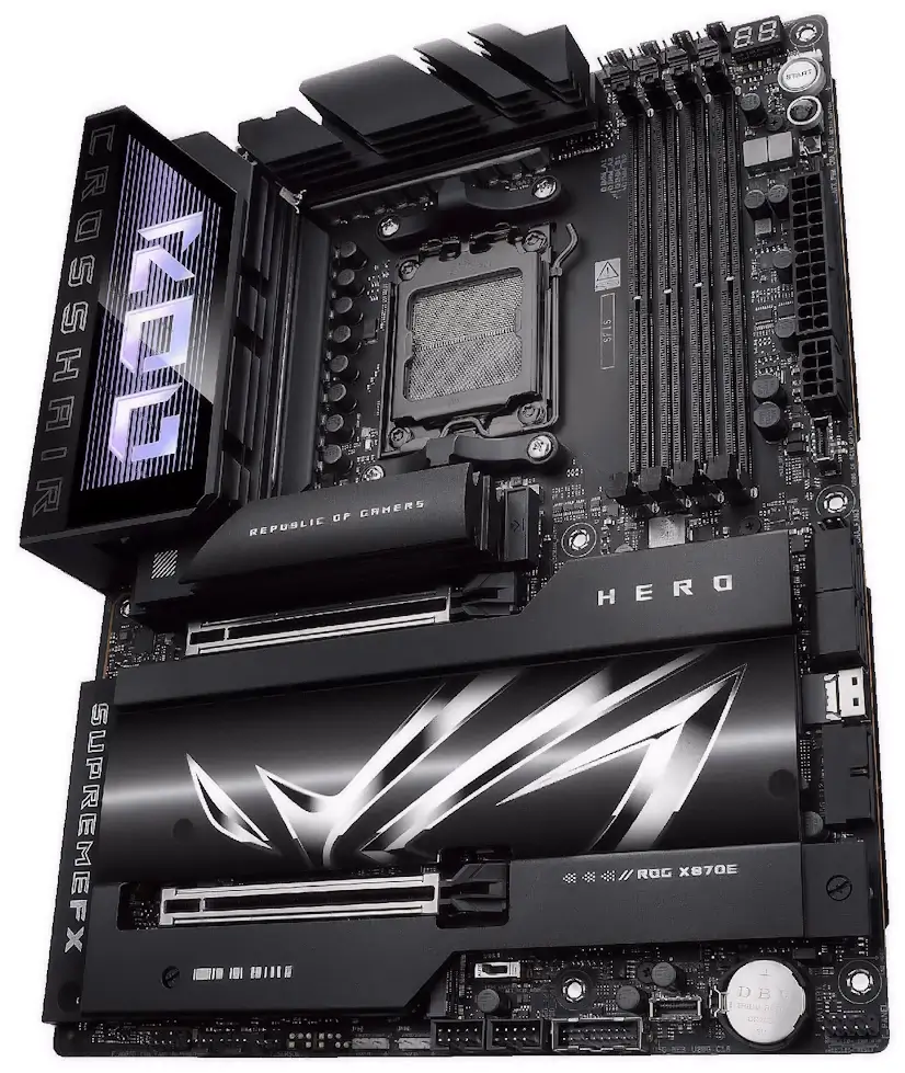 Montaje Placa Base ASUS ROG CROSSHAIR X870E DARK HERO El Vellón El Vellón PC - Montaje Placa Base ASUS ROG CROSSHAIR X870E DARK HERO El Vellón